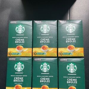 Starbucks crème brûlée k-cup pods